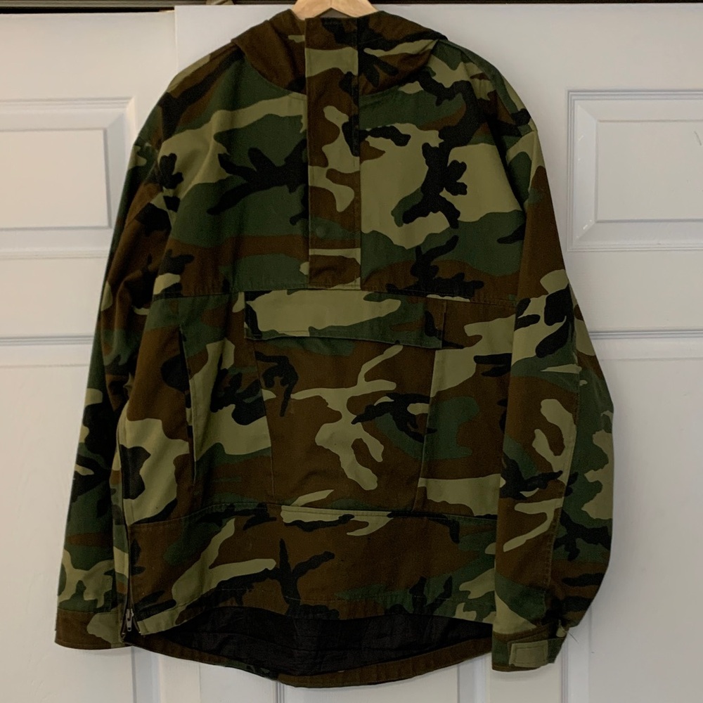 Camouflage anorak